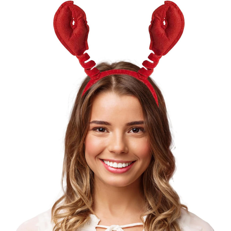 The Holiday Aisle® PMU Mardi Gras Crawfish Lobster Headband Holiday